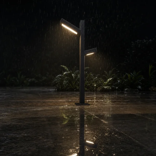 چراغ باغچه‌ای دوشاخه LED مدل D-003