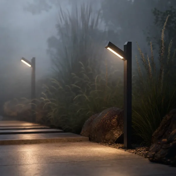 چراغ باغچه‌ای تک‌شاخه LED مدل D-001